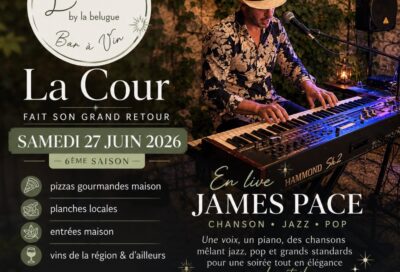 Concert en live de James Pace à Beaumont-De-Pertuis.