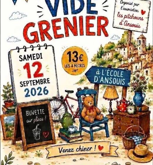 Vide grenier à Ansouis_Ansouis