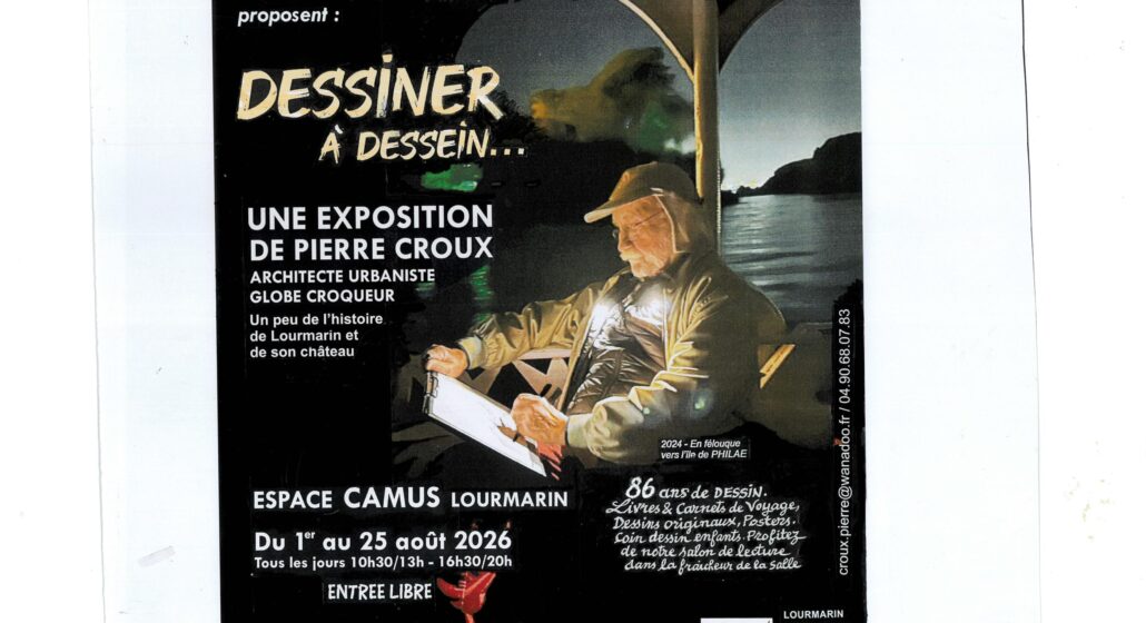 Exposition "Dessiner à dessein"_Lourmarin