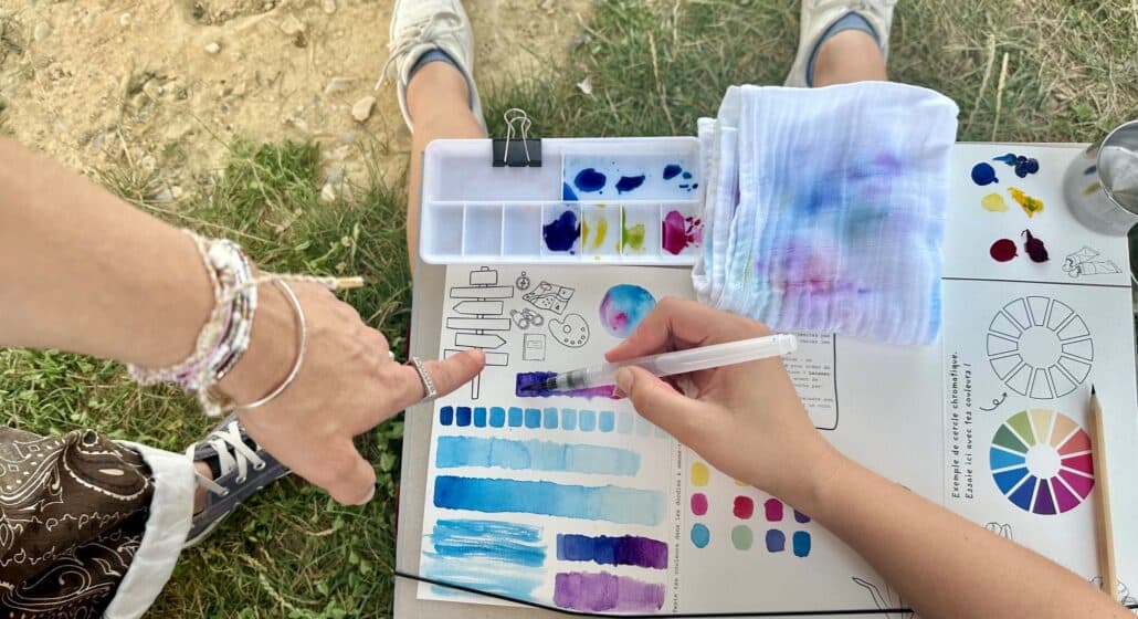 Les Pauses aquarelle ré-créatives - Escapade village Cucuron_Cucuron