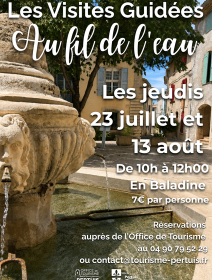 Visites guidées au fil de l'eau_Pertuis