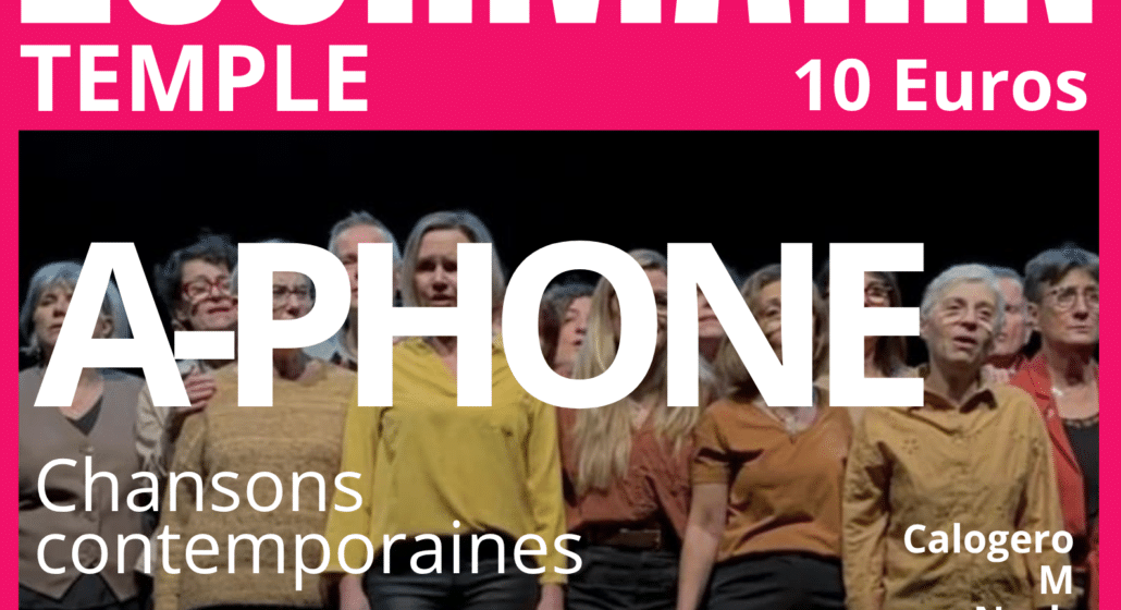 Concert groupe vocal A-PHONES