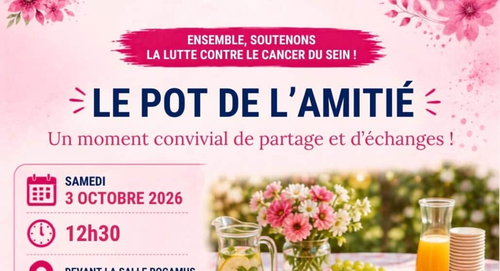 Octobre Rose : Le pot de l'amitié à La Tour d'Aigues organisé par le Comité des Fêtes_La Tour-d'Aigues