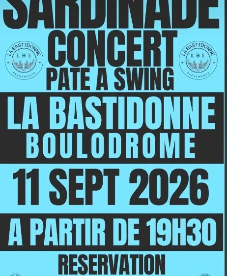 Sardinade et concert à La Bastidonne_La Bastidonne