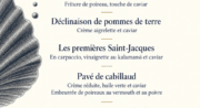 Menu Caviar au Dix’Vin - Cadenet