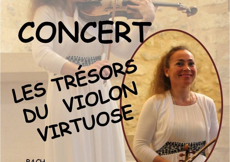 Concert de musiqiue classique par la violoniste Natacha Triadou_Cabrières-d'Aigues