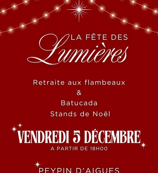 La fête des Lumières_Peypin-d'Aigues