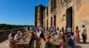 La restauration et buvette des terrasses du château