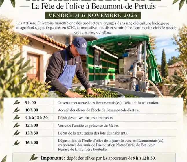 La Fête des Olives à Beaumont de Pertuis_Beaumont-de-Pertuis